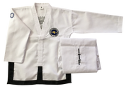 Fully embroidered traditional ITF uniform
