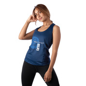 Women Dry-Fit Tank-Top in Blue