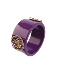 Bright chunky embellished bangle