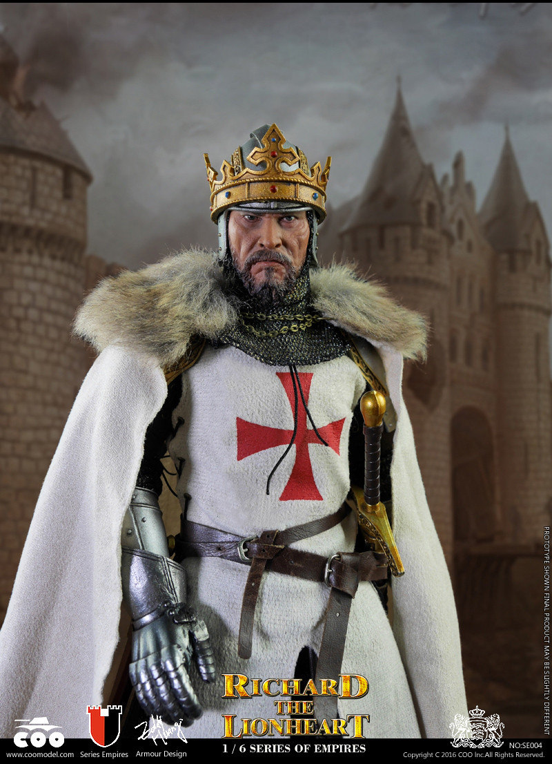 [CM-SE004] COO Model 1:6 Empire Series Richard the Lionheart - EKIA Hobbies