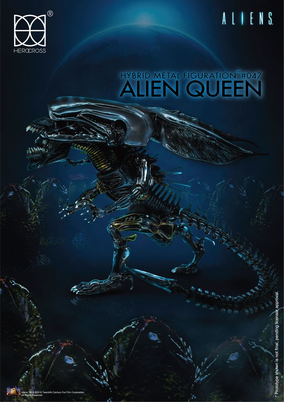 HMF-047] HEROCROSS Hybrid Metal Figuration Alien Queen 7