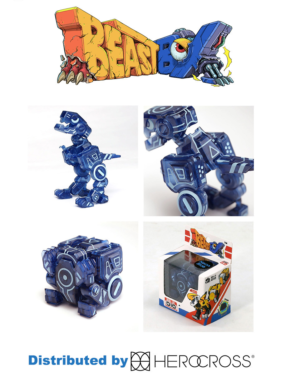 HC-BB01DIONB] Herocross BeastBOX BB01 DIO-Neon Blue 3.9