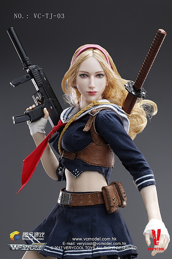 [vc-tj-03] Very Cool Wefire Of Tencent Game Third Bomb Blade Girl 1 6 