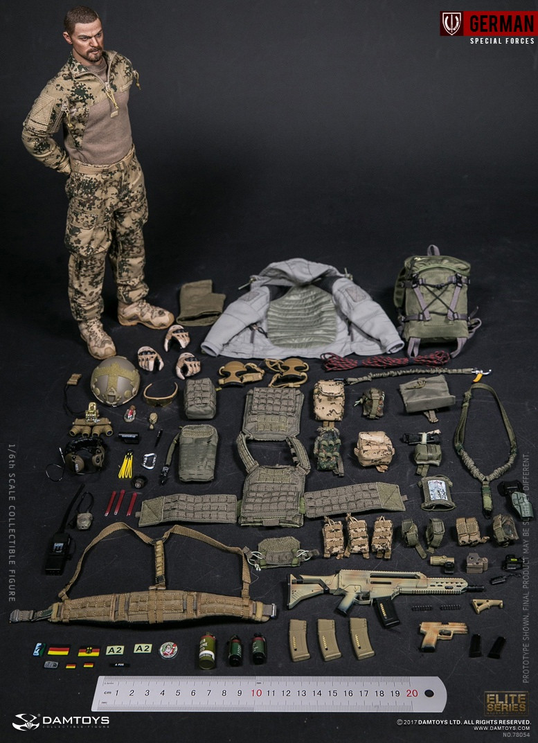 DAM-78054] DAM Toys German KSK Kommando Spezialkräfte Leader