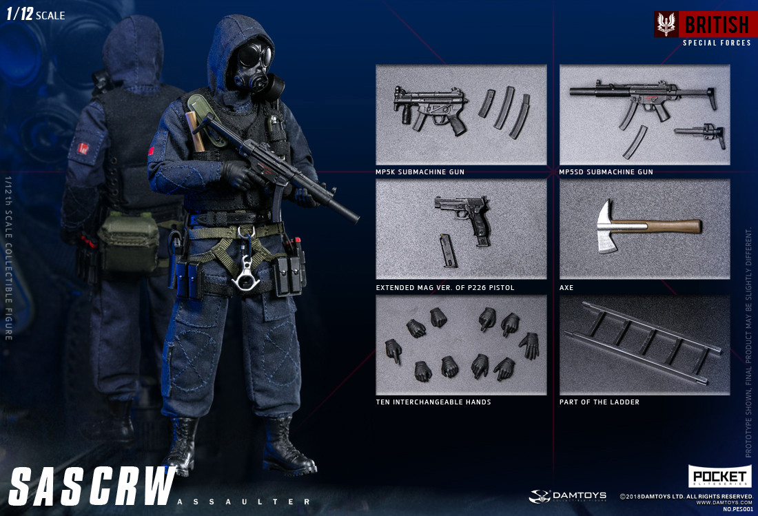 DAMTOYS SAS CRW 1/12 フィギュア Amazon.co.jp: DAMTOYS 1 12 POCKET ELITE SERIES SAS CRW