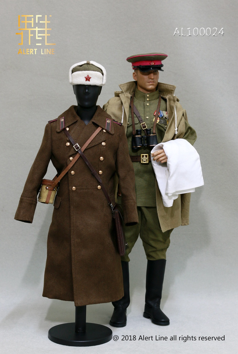 Alert Line 1//6 WWII 1942 Red Army Infantry Lieutenant Soldier Clothes AL10002