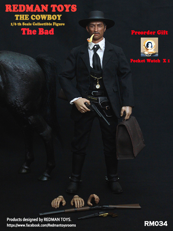 Redman cowboy Le mauvais 1:6 Collectible Figure par Redman RMT-034 