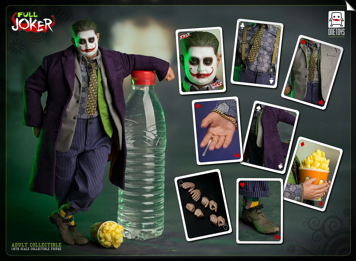 OT-008] 1/6 Full Joker Boxed Action Figure by ONETOYS - EKIA