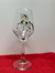 Hand Painted Wine Glasses; Kolstad Kreations
blue and gold horse