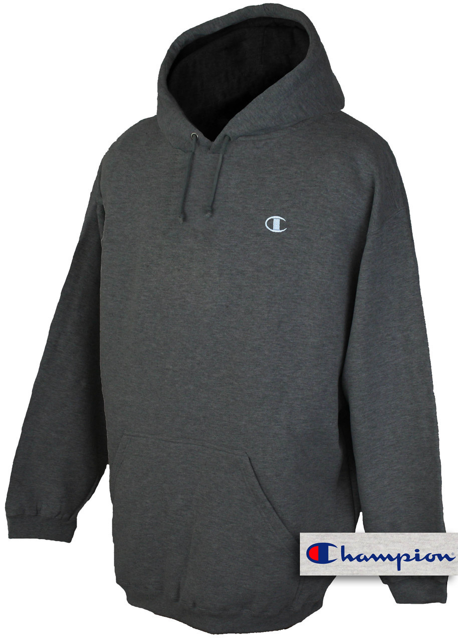 Tall Men's CHARCOAL Pullover Hoodie 