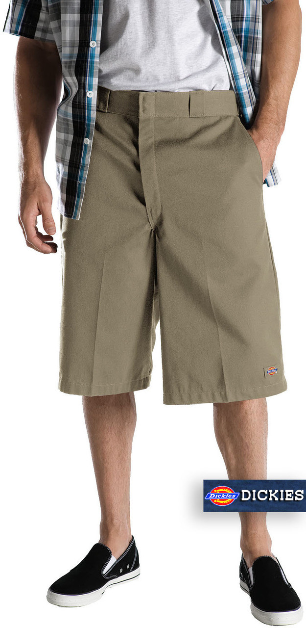 big mens khaki shorts
