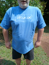 Stockade T-Shirt in Light Blue (Men's Size 2XL only)