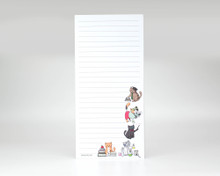 Teacher Cats Notepad with optional magnet 