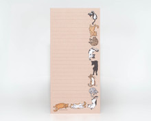 Belly Cats Notepad with optional magnet 