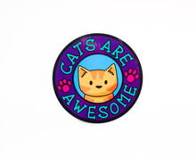Cats Are Awesome - Window Cling