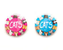 Cats - button badge