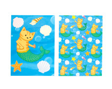 Mermaid Cats - Note Cards - Pack of 6