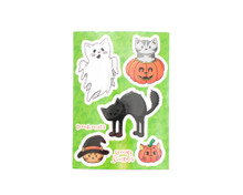 Halloween Cat Stickers 