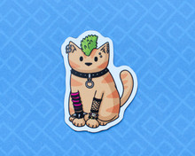 Punk Cat Magnet