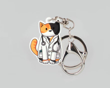Doctor - Vet - Acrylic Keyring - Recycled