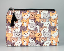 Clowder of Cats Zip Pouch