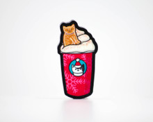 Gingerbread Latte Cat - Christmas Winter Acrylic Pin