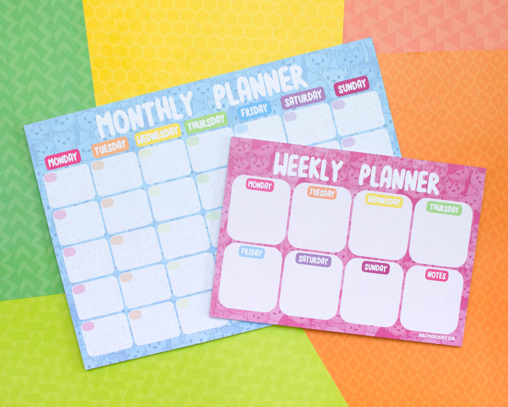 The Weekly Planner  Desk Pad – Rosie Papeterie