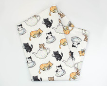 Cats and Tea - Tea Towel