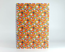 Rainbow Cats - A5 Spiral-Bound Notebook