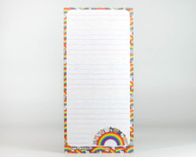 Rainbow Cat Notepad with optional magnet 