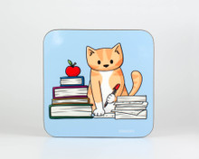 Teacher Cat - Coaster 