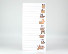 Box Cats Notepad with optional magnet 