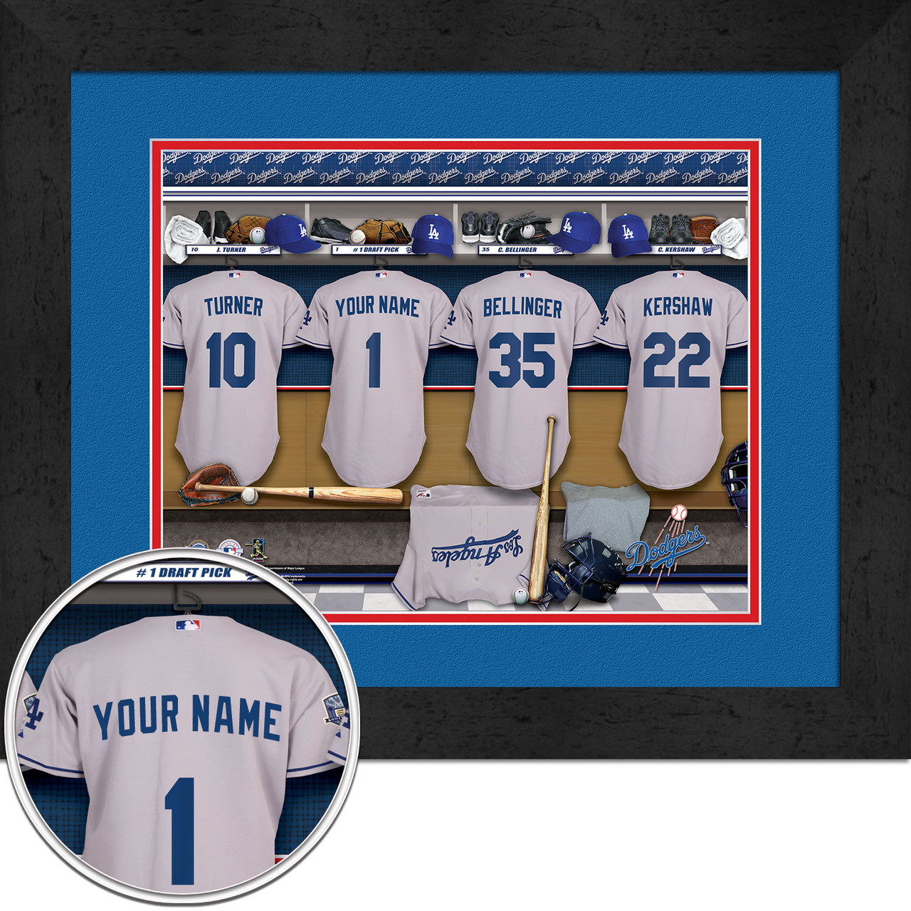 la dodgers personalized jersey