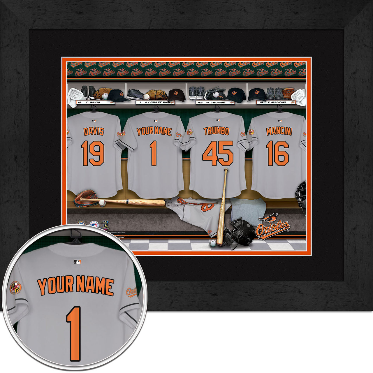 personalized orioles jersey