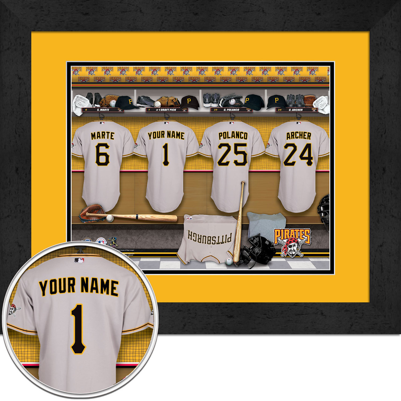 personalized pirates jersey