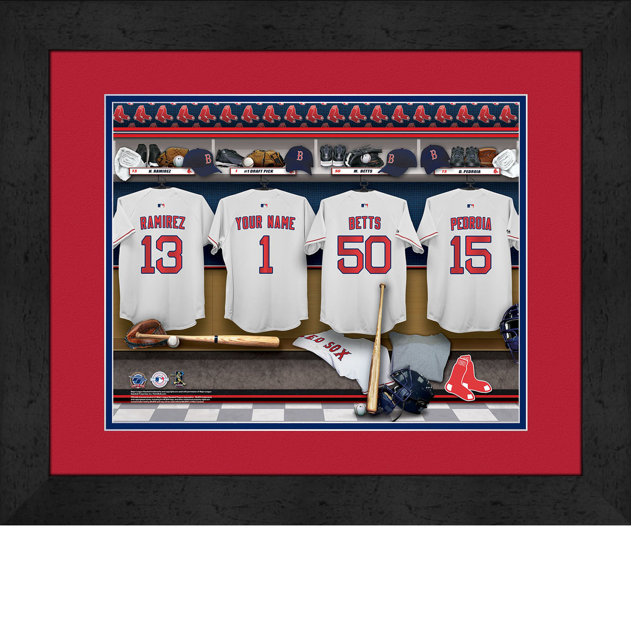 red sox 13 jersey