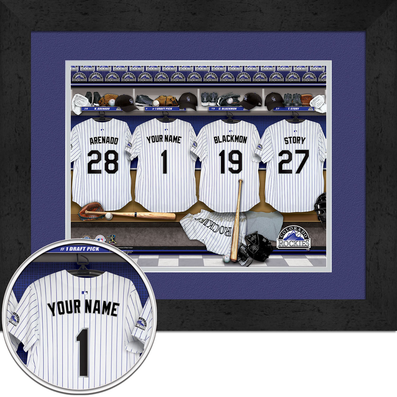 colorado rockies custom jersey