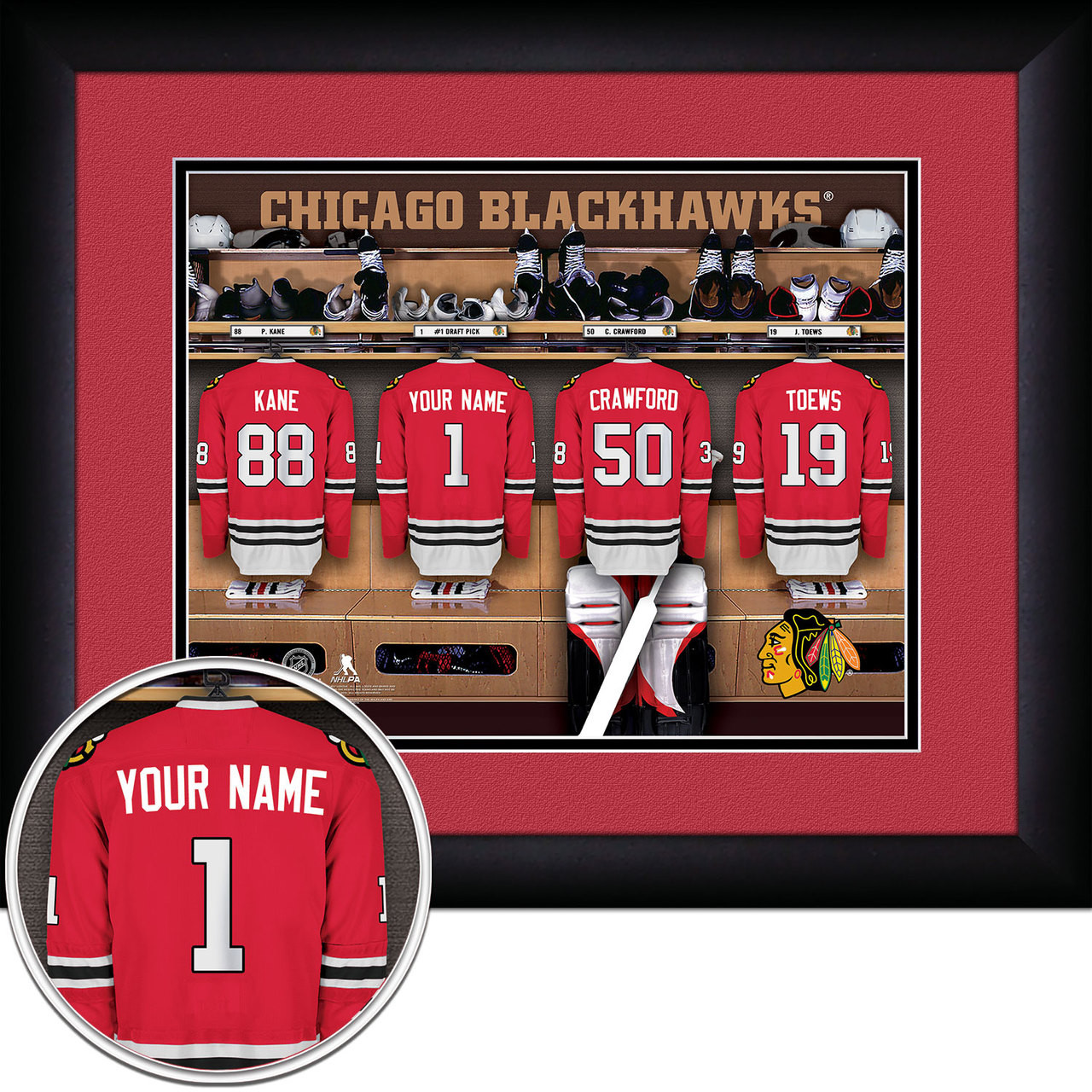 personalized chicago blackhawks jersey