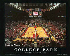 Maryland Basketball Framed Photo Poster College Park