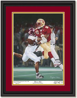 Wire to Wire Sugar Bowl Championship Autographed Framed Picture