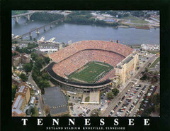 Tennessee Neyland Stadium Aerial Photo Poster