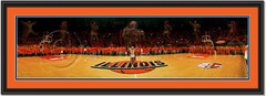 Illinois Chief Illiniwek With Ghosts Panoramic Picture