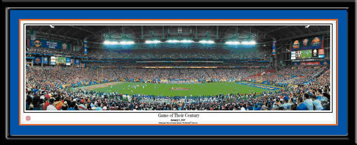 Gators Game of the Century Framed Panoramic Poster