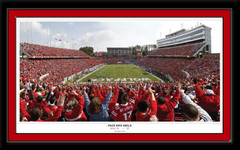 NC State Wolf Pack Nips Heels Framed Poster