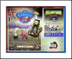 Kansas 2008 NCAA National Champs Memories and Milestones