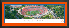 University of Virginia Scott Stadium Panoramic Picture matted