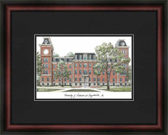 University of Arkansas Framed Lithograph Picture