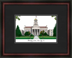 University of Iowa Campus Lithograph Picture