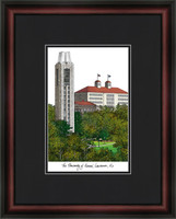 University of Kansas Campus Lithograph Picture