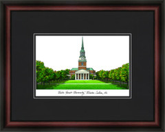 Wake Forest University Campus Lithograph Picture